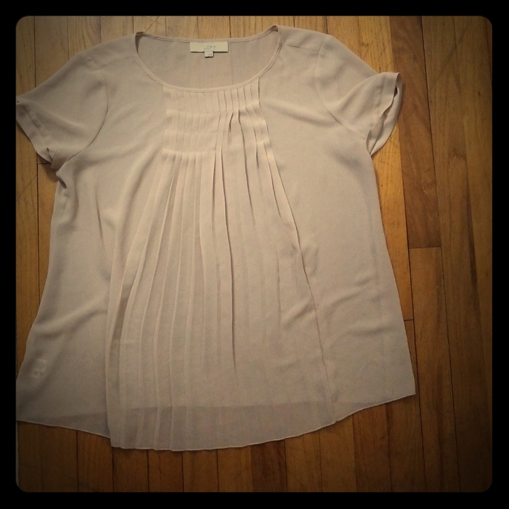 Loft sheer blouse